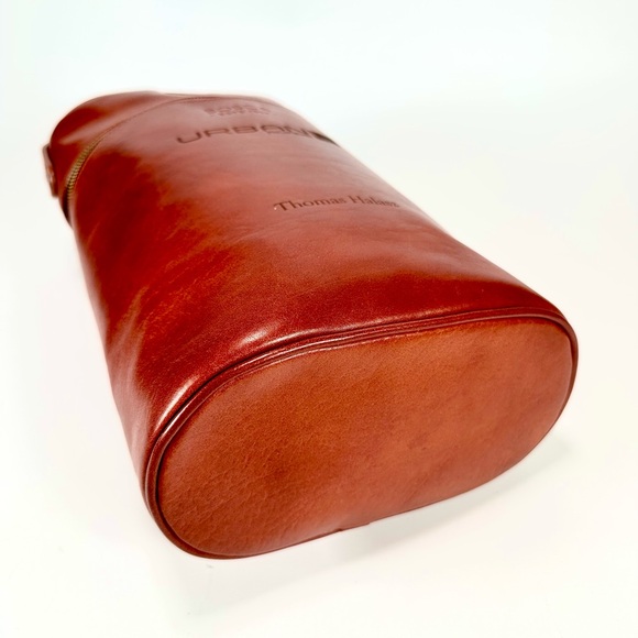 Bosca 2 Bottle Wine Leather Case - Picture 6 of 10